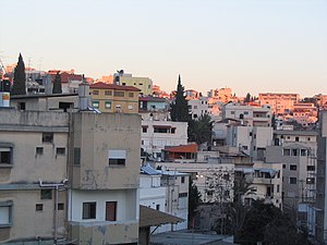 Nazareth which is a mixed settlement of Muslim...