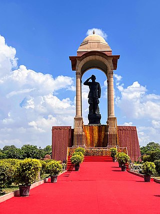 <span class="mw-page-title-main">Statue of Subhas Chandra Bose</span> Statue in India Gate, New Delhi