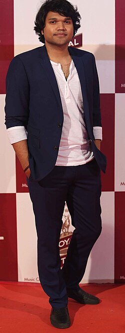 Nikhil Paul George at an award function.jpg