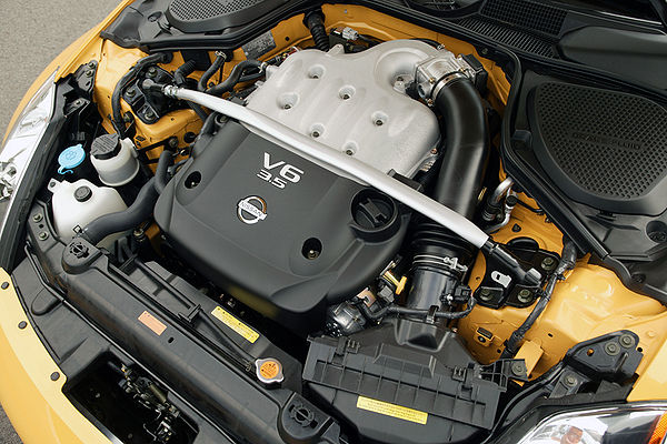 VQ35DE engine in a Nissan 350Z