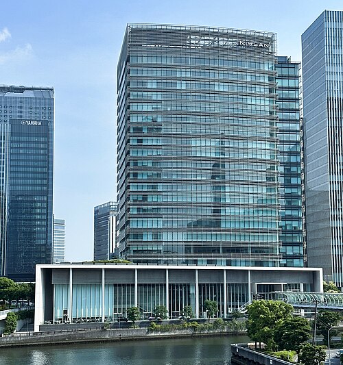 Nissan headquarters in Yokohama, Kanagawa Prefecture