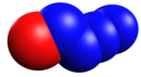 Structure 3D de van der Waals du nitrosylazide