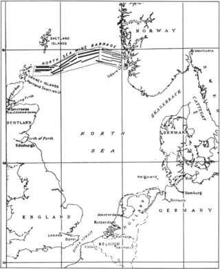<span class="mw-page-title-main">North Sea Mine Barrage</span> Large minefield laid by the United States in World War I