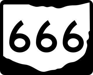 <span class="mw-page-title-main">Ohio State Route 666</span> Highway in Ohio