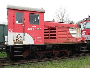2066 001-5 in the Strasshof Railway Museum (2014)