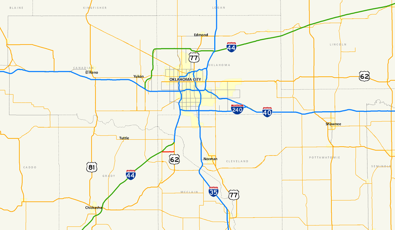 File:Oklahoma State Highway 130 map.png
