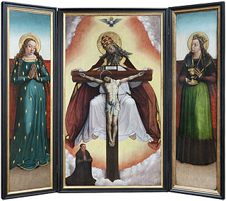 <span class="mw-page-title-main">Altarpiece of the Holy Trinity (Master of the Litoměřice Altarpiece)</span> Triptych by the Master of the Litoměřice Altarpiece