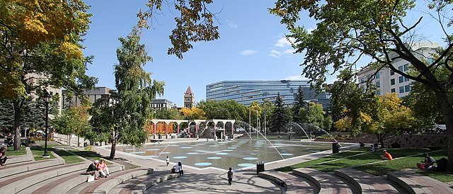 Image: Olympic Plaza Calgary