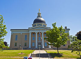 Здание суда округа Онтарио в Канандаигуа, 2014 г.