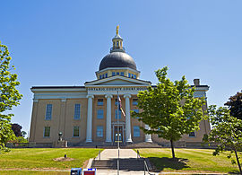 Ontario County Gerechtsgebouw in Canandaigua, 2014