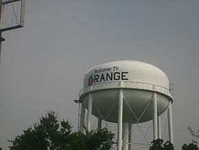 Torre de agua de Orange, Texas.jpg