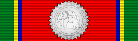 ไฟล์:Order_of_the_White_Elephant_-_3rd_Class_(Thailand)_ribbon.svg