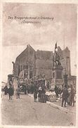 In der 1914 zerstörten Stadt Ortelsburg blieb das Kriegerdenkmal 1870/71 erhalten