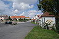 English: Osek, a village in Strakonice District, Czech Republic, village commons Čeština: Osek okres Strakonice, náves