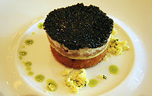 Wild Iranian Ossetra caviar Ossetra caviar.jpg