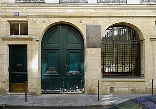 Le no 10, maison natale de Ferdinand Hérold.