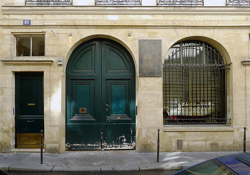 File:P1250962 Paris Ier rue Herold n10 rwk.jpg