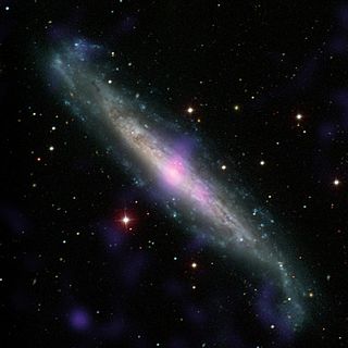 NGC 1448 Spiral galaxy in the constellation Horologium