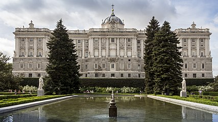 Vue depuis les jardins