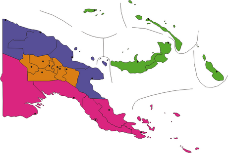 Regions of Papua New Guinea