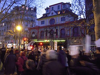 Procesión en memoria de las víctimas del acto terrorista en la redacción de Charlie Hebdo.  11 de enero de 2015.