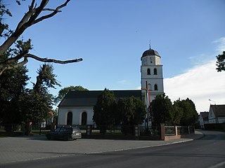 Pasikurowice Village in Lower Silesian, Poland