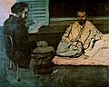 Paul Alexis and Émile Zola, painted by Paul Cézanne