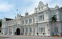 The city hall in George Town, Malaysia, today serves as the seat of the City Council of Penang Island. Penang City Hall.jpg