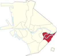 Location of Sta. Ana in Manila