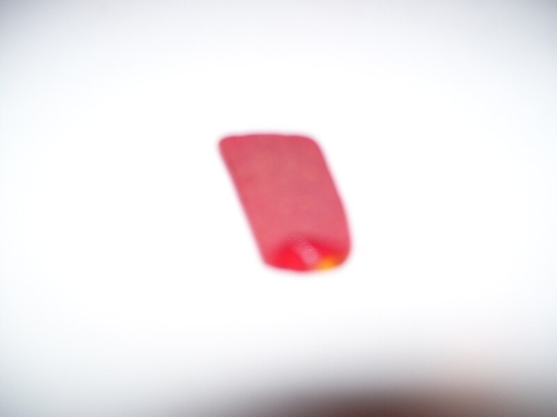 File:Piece of red sea glass.jpg