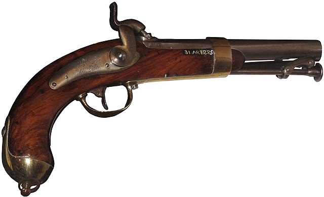 French Navy pistol model 1837