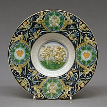 Ulisse Cantagalli Plate - Metropolitan Museum of Art, New York