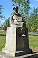 Monument of Fryderyk Chopin in the City Park at Lake Żnińskim Mały, by the sculptor Jakub Juszczyk. The work was brought in 1963 from Marcinkow Górny to the 700th anniversary of the city.