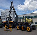 English: Ponsse Buffalo forwarder. Lesdrevtech (Lesdreŭtech) 2021 exhibition. Minsk, Belarus Русский: Форвардер Ponsse Buffalo. Выставка Лесдревтех 2021. Минск, Беларусь