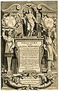 Титульный лист издания «Biblia Sacra». По рисунку П. П. Рубенса. Антверпен, 1634