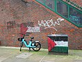 Pro-Palestine material in Whitechapel, 2024.