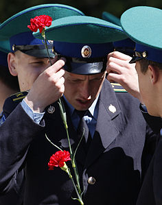 English: Stavropol celebrates Border Guards' Day Русский: День пограничных войск России отмечают в Ставрополе