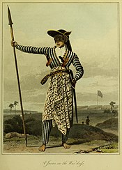 A Javan in the War dress