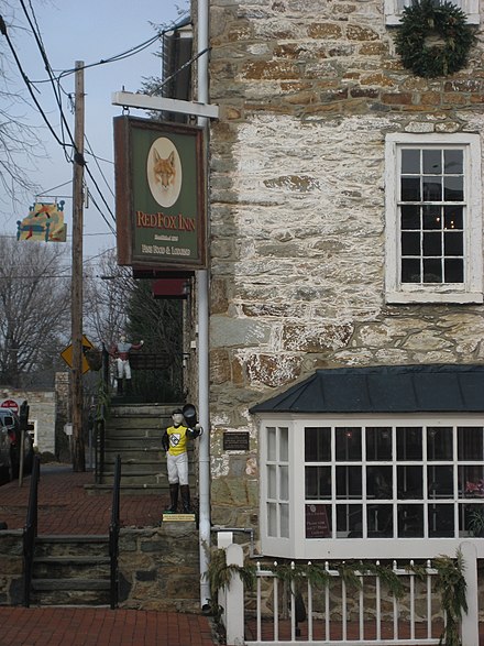 The historic Red Fox Inn