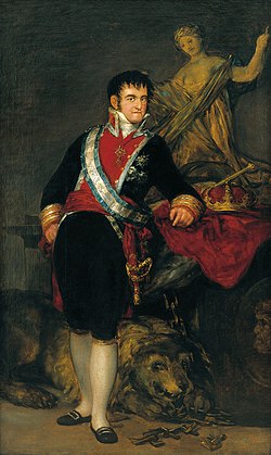 250px Retrato de Fernando VII%2C Francisco de Goya