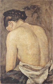 Rohlfs - Weiblicher Rückenakt, ca. 1877