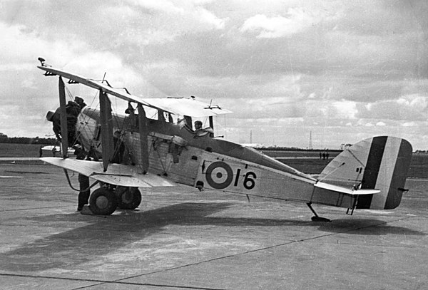 A cadet prepares for a solo training flight in a Westland Wapiti at No. 1 FTS, Point Cook, 1938