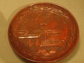 Rounded red lacquer tray, Ming Dynasty.JPG