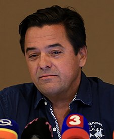 Marian Kočner na tiskové konferenci (2016)