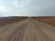 Highway 707 in the RM of Souris Valley No. 7 Sask Highway 707.jpg