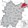 Lage der Gemeinde Schönsee im Landkreis Schwandorf