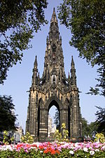 Monumento a Walter Scott en Edimburgo