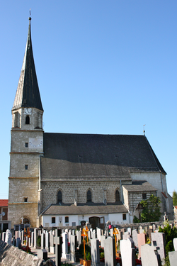 Kostel v obci Schwand im Innkreis