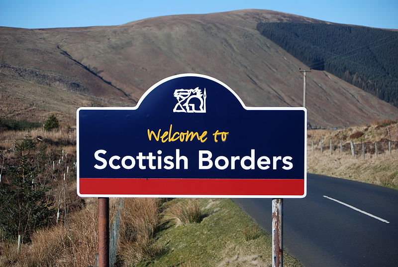 File:Scottish Borders Welcome Sign.jpg