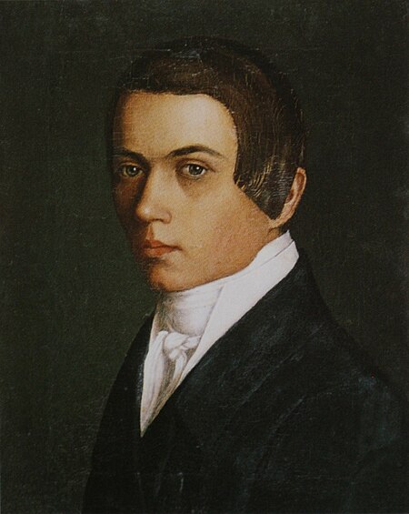 Self-portrait by G.Soroka (1840-50s, Russian museum).jpg